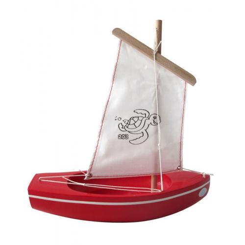 Bateau Thonier Tirot Rouge 24 cm