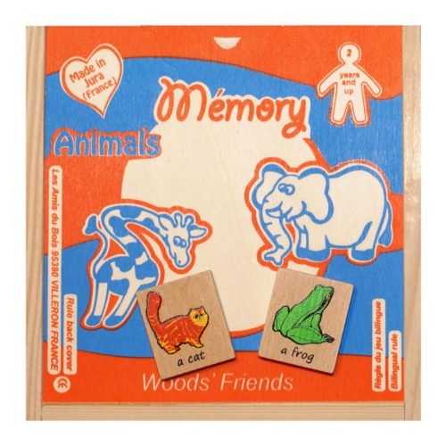 Memory Animaux en anglais