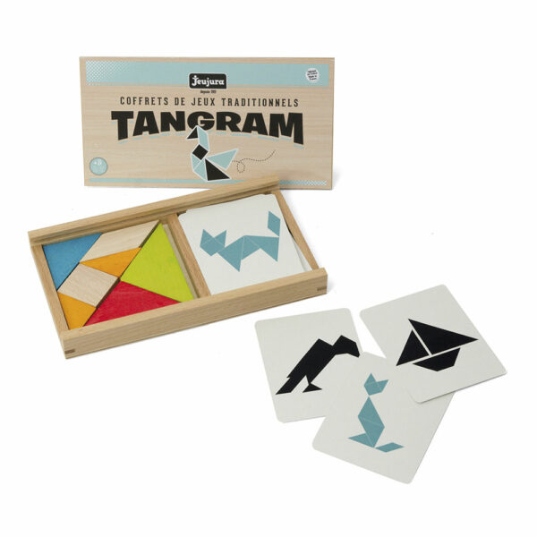 Jeu de Tangram Coffret bois