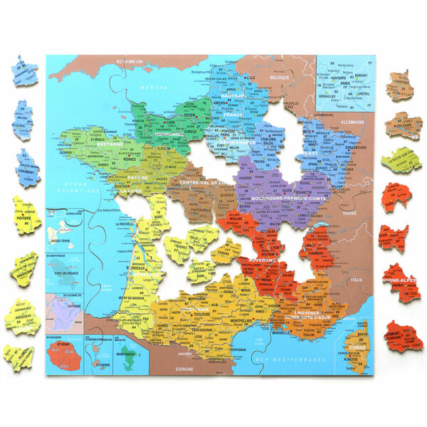 Puzzle Carte de France